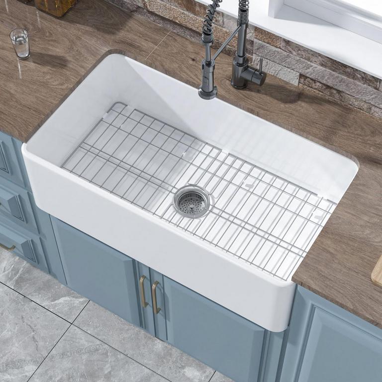 HOMLYLINK 33IN FARMHOUSE SINK