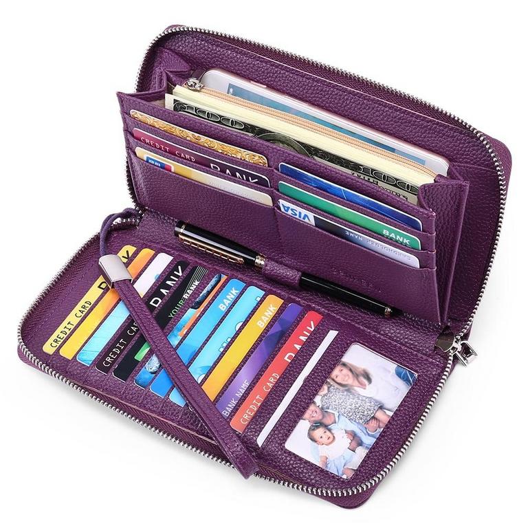 SENDEFN WOMEN WALLET LEATHER