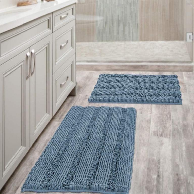 PRIMBEAU BATH RUGS 2PK 32IN X 20IN
