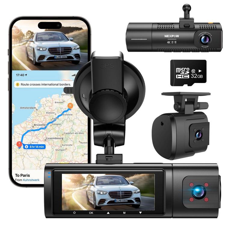 NEXPOW 4K DASH CAM FRONT