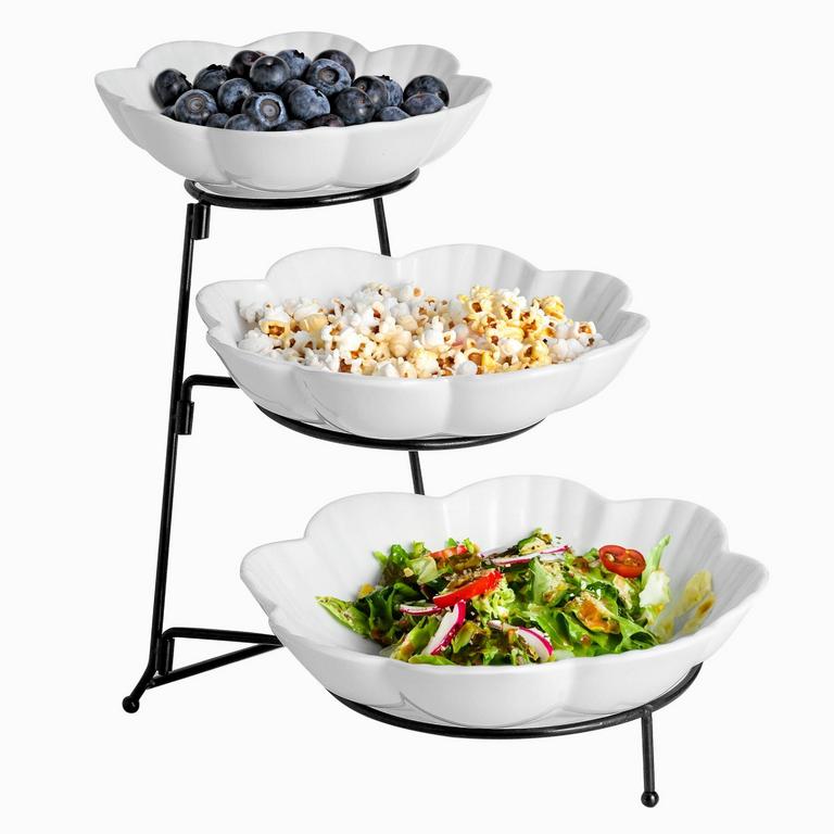 XINLTC 3-TIER SERVING TRAY