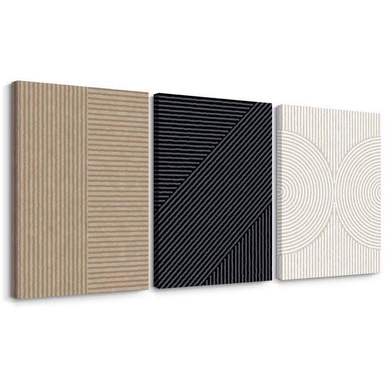 YOULLINE MODERN WALL ART 24IN X 36IN 3PCS