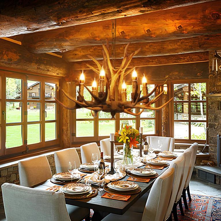 CASENKE FARMHOUSE CHANDELIER 26.8IN
