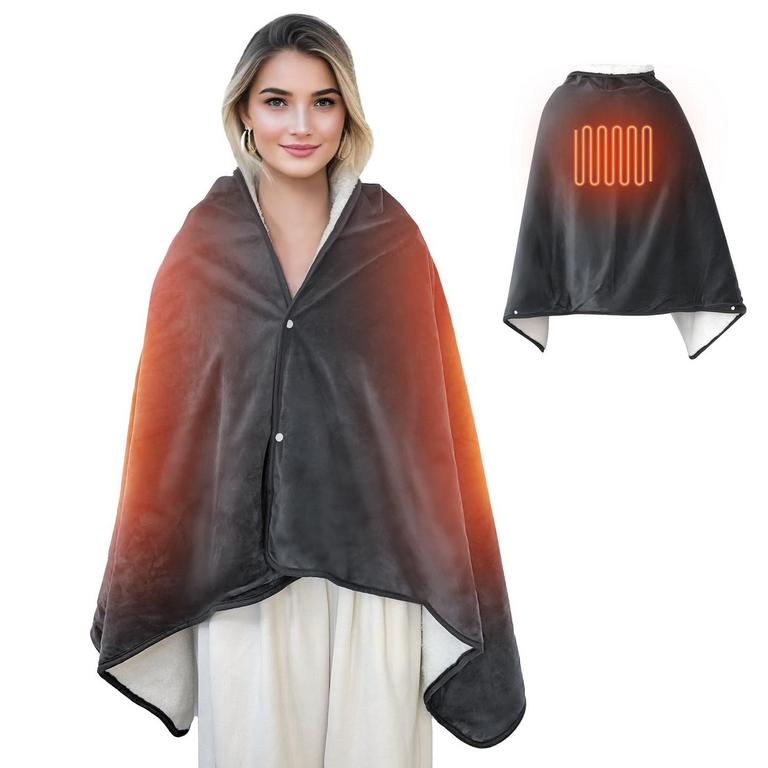WERTYI WEARABLE HEATED BLANKET 59IN X 31IN