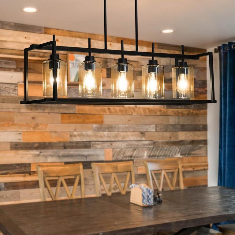 DSMJFU FARMHOUSE CHANDELIER 40.9IN