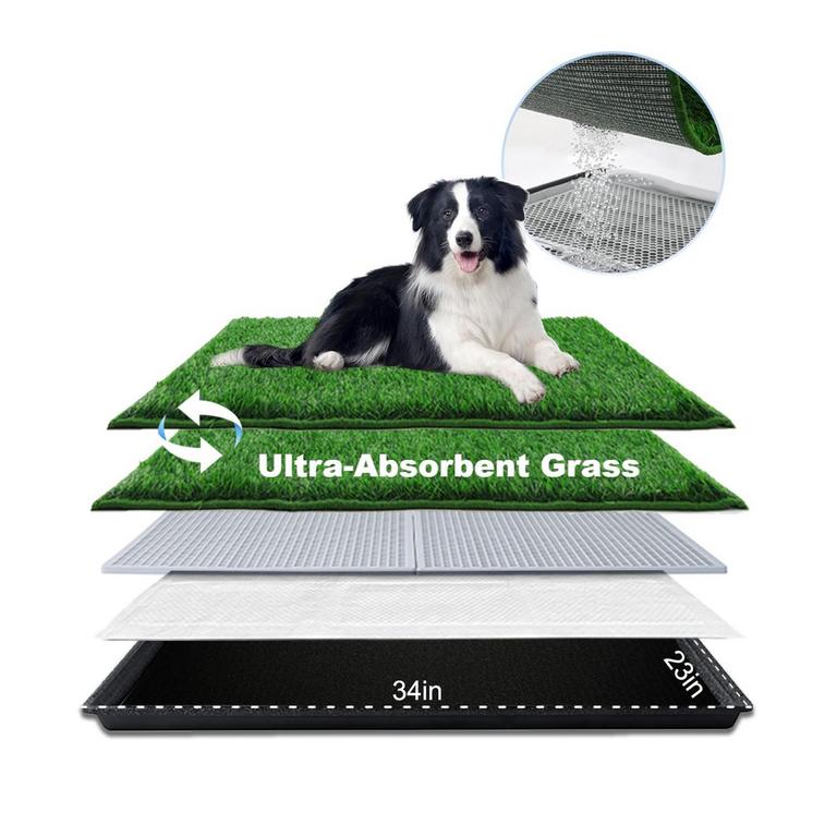 HQ4US 4LEGS DOG GRASS PAD LARGE