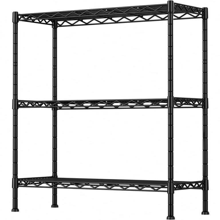 REGILLER 3TIER SHELVING BLACK