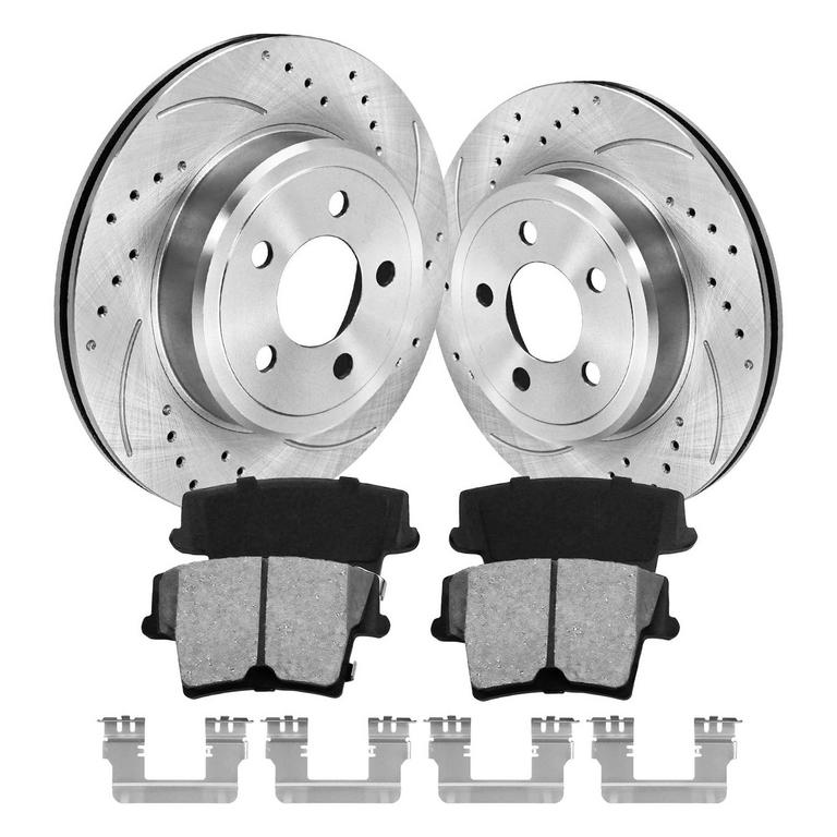 FUNIRE REAR BRAKE PADS ROTORS KIT