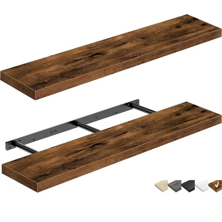 QEEIG BATHROOM SHELVES 36IN 2PK