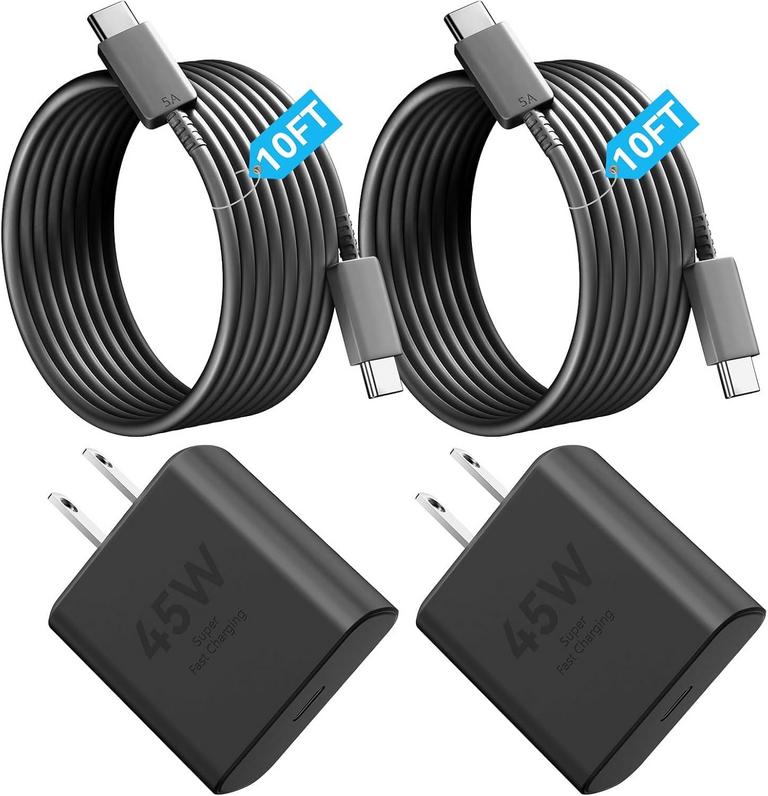 2PK 10FT USB-C CHARGERS