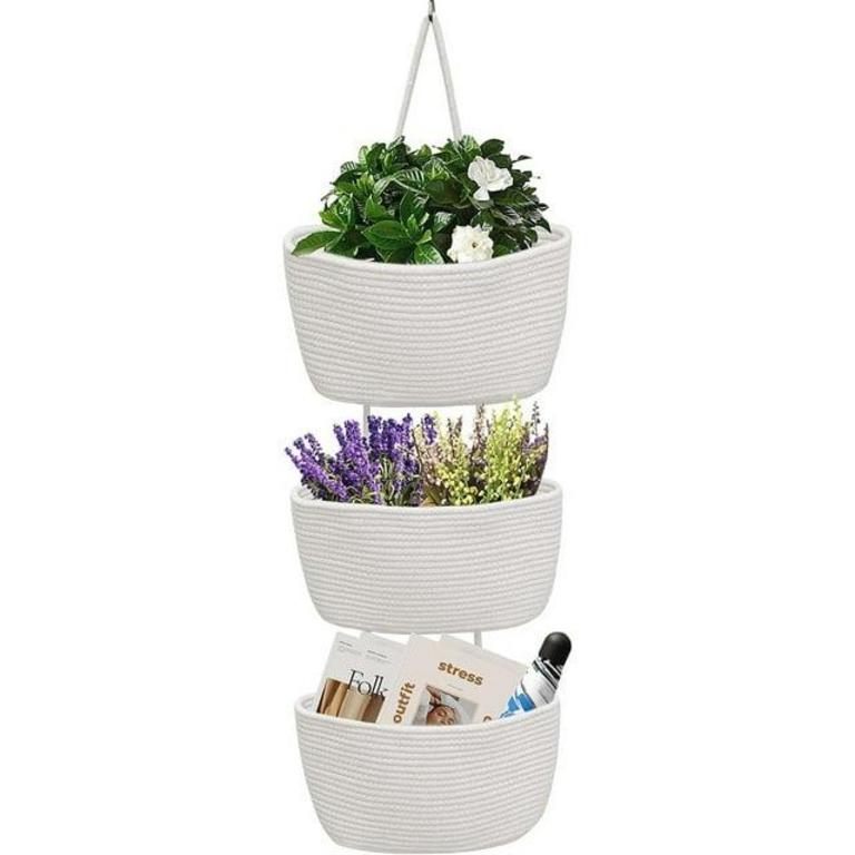 3-TIER HANGING BASKETS