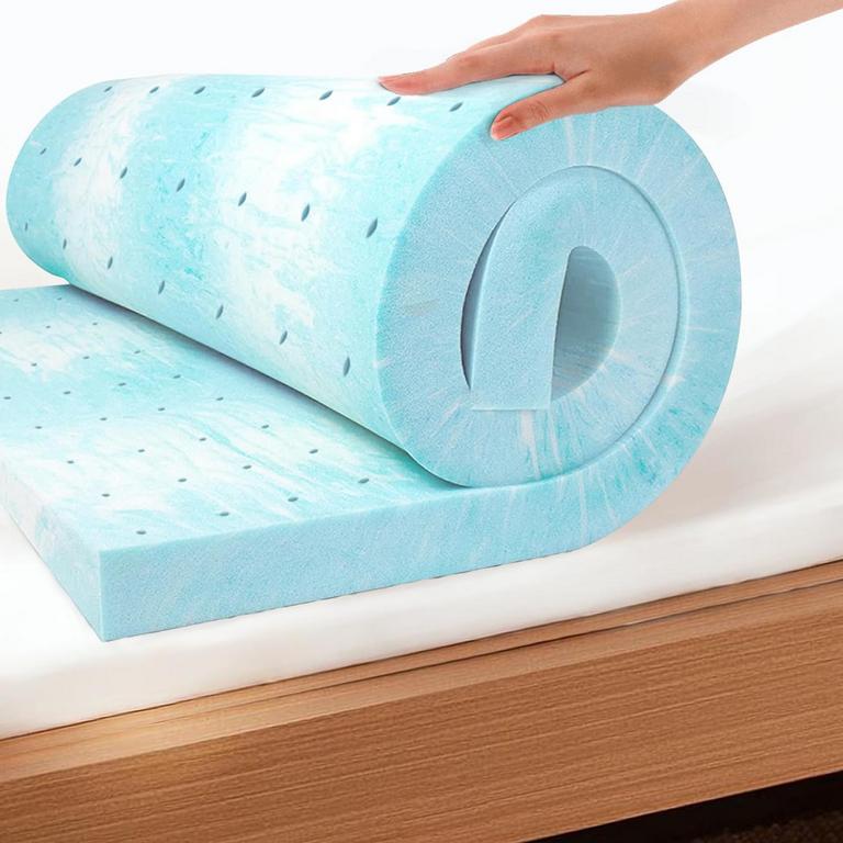 MLILY 2IN TWIN GEL FOAM MATTRESS TOPPER