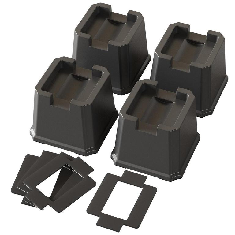 4PK 3IN BED RISERS