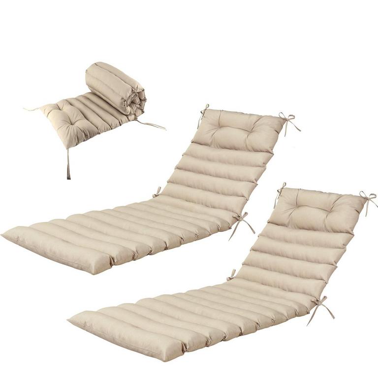 PERFECT GARDEN LOUNGE CHAIR CUSHIONS 2PK