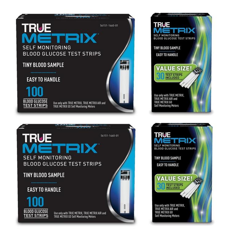 TRUE METRIX BLOOD GLUCOSE TEST STRIPS 260CT