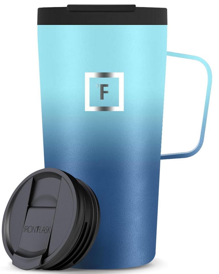 IRON FLASK 16OZ MUG BLUE