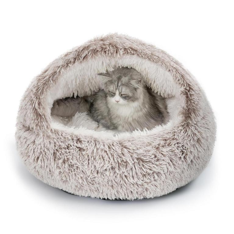 CATISM HOODED CAT BED SMALL