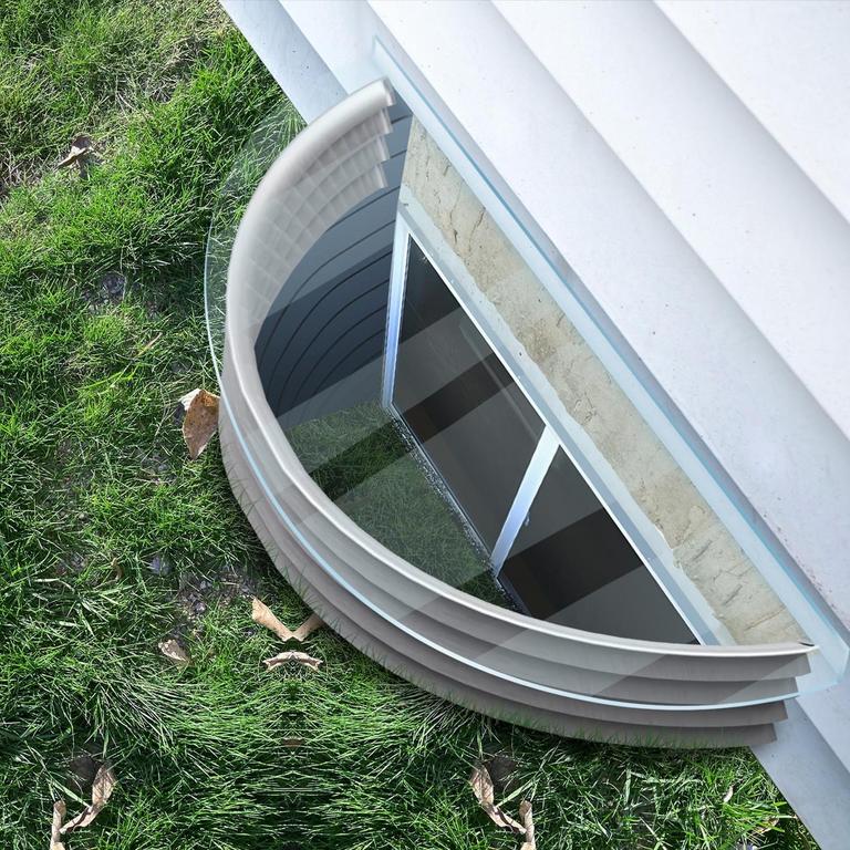 OPHEART WINDOW WELL COVER 40IN X 18IN