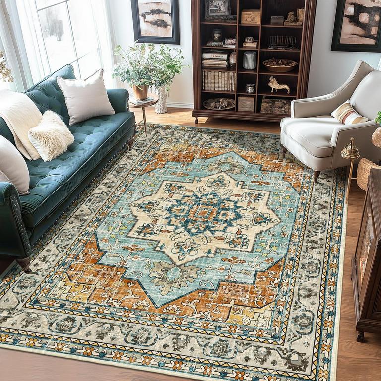 FINDOSOM 6FT X 9FT AREA RUG