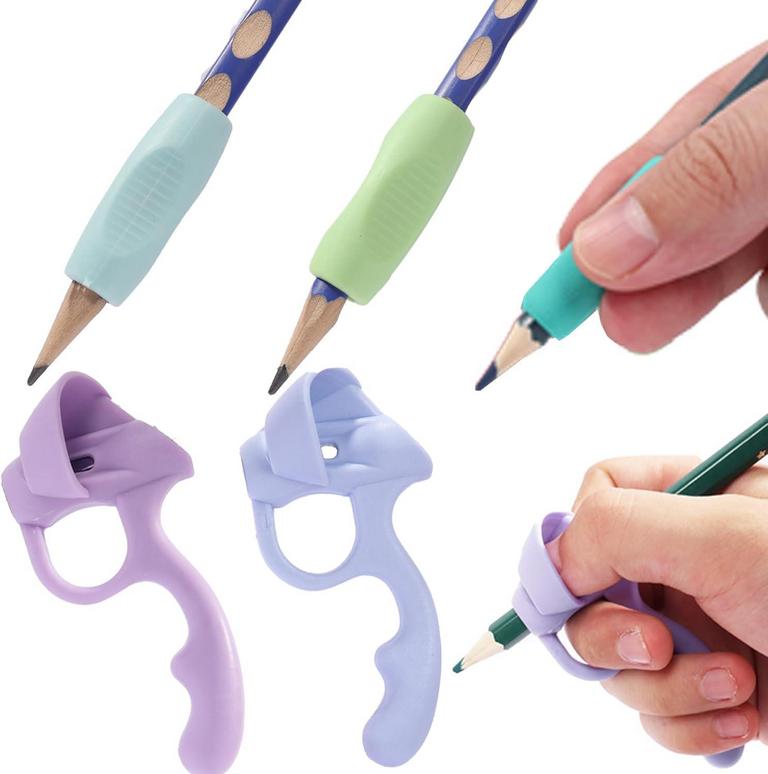 2 SETS OF 4PK PENCIL GRIPS
