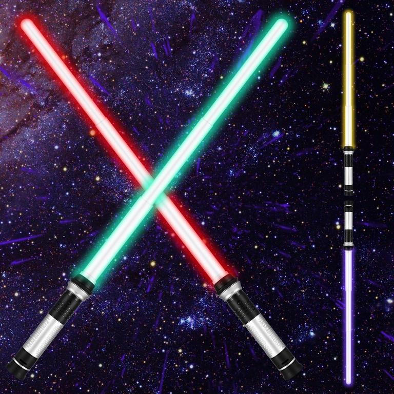 QWERYBOO 2PCS LIGHT SABERS