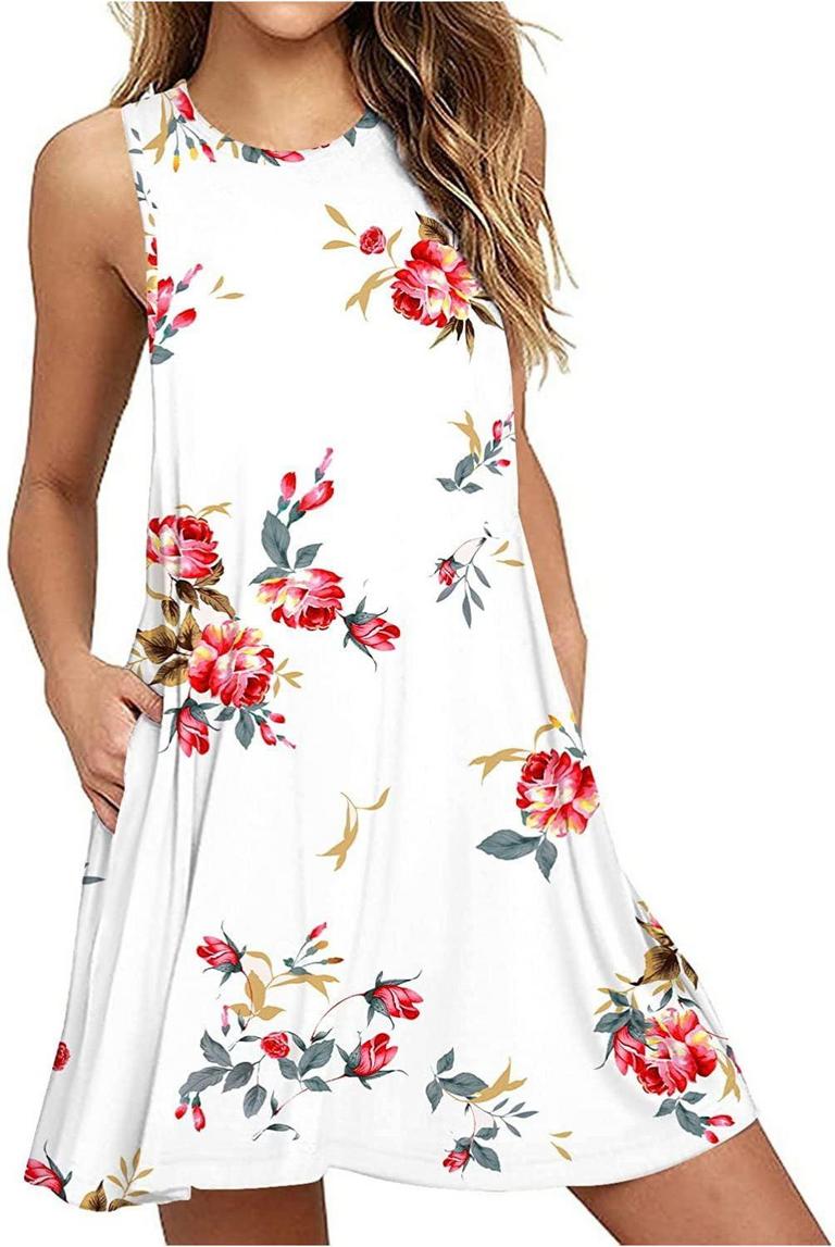 L CASUAL SWING DRESS