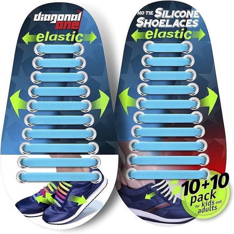 DIAGONAL ONE NO TIE SHOE LACE SET