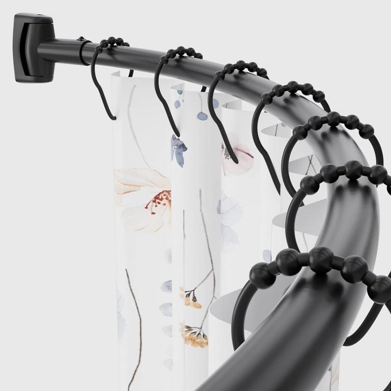 ALEAVIC CURVED SHOWER ROD 33-78IN