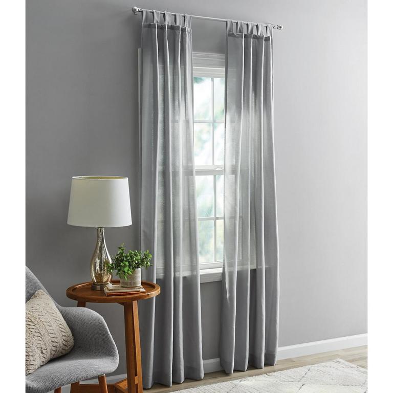 MAINSTAYS 2PC 37IN X 84IN CURTAIN PANEL SET