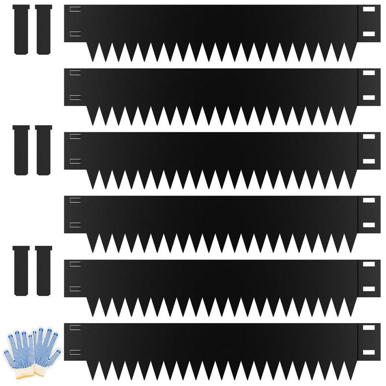 GANEKIRON 12IN GARDEN EDGING 6PC