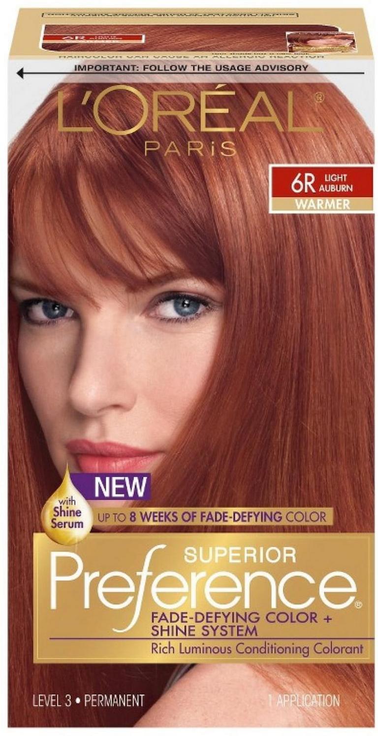 LOREAL PARIS HAIR COLOR 6R