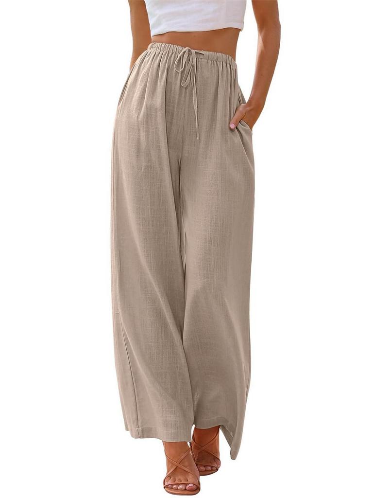 TEMOFON WOMENS M WIDE LEG PANTS