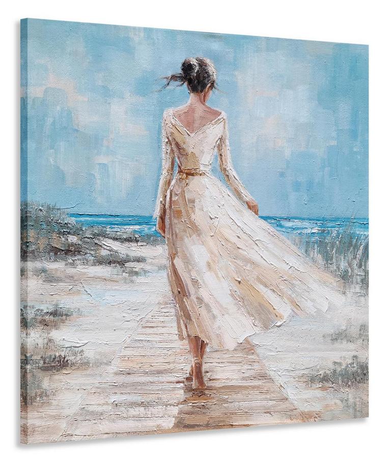 GALLERIEDECO BEACH CANVAS ART 24IN