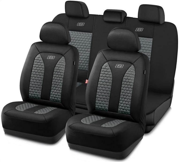SKECHERS CAR SEAT COVER SET
