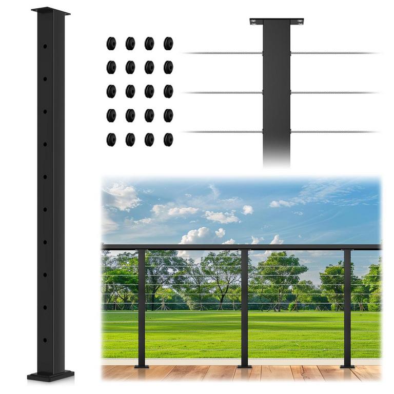 GYYKZZ 36IN CABLE RAILING POST