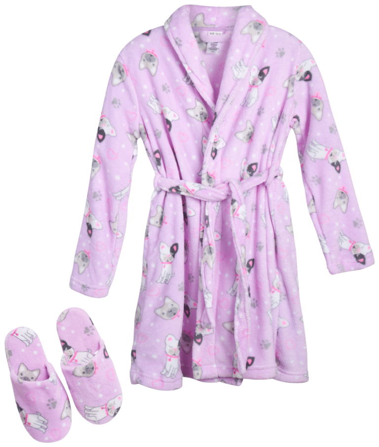 SLEEP CO GIRLS 10/12 BATHROBE