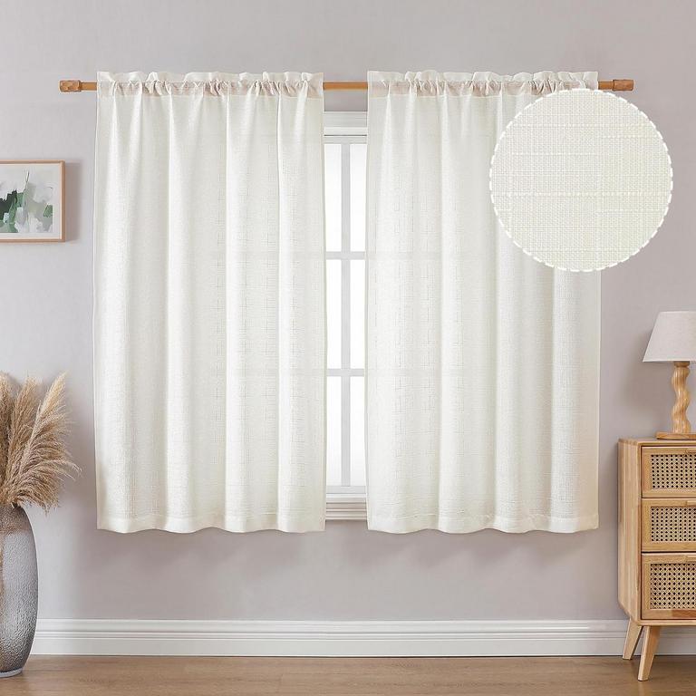 LINEN CURTAINS SET