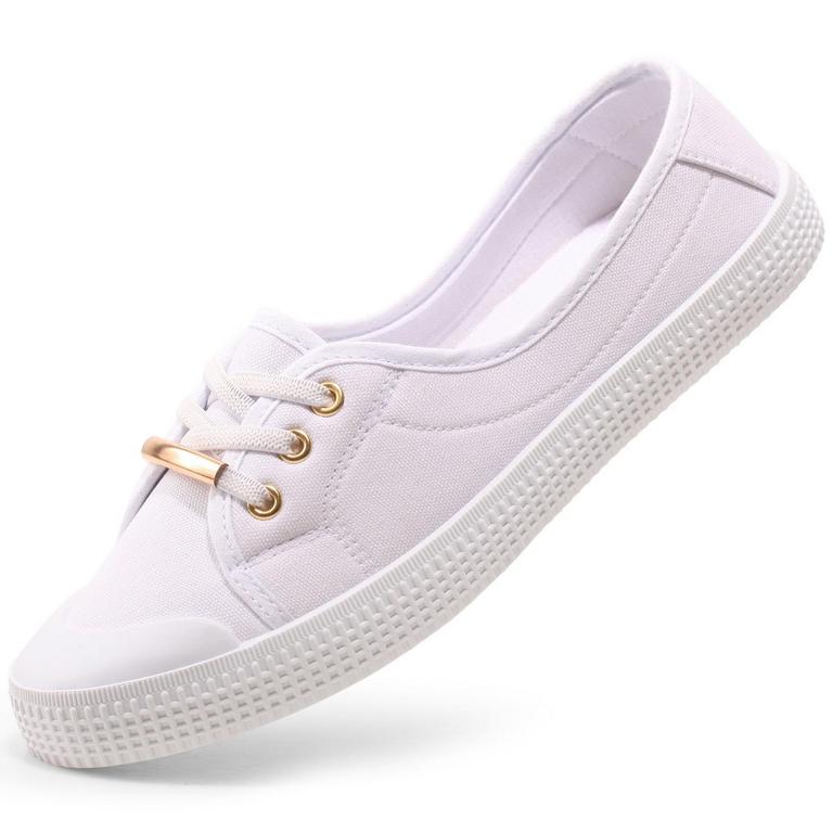 HARVEST LAND WOMENS 7.5 CANVAS SHOE