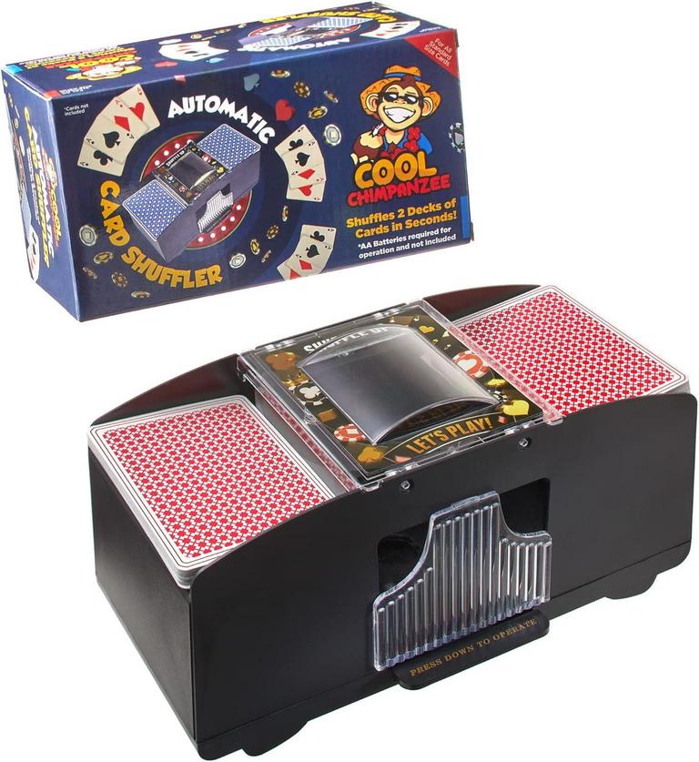 COOL CHIMPANZEE CARD SHUFFLER