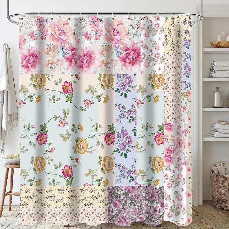 HOPPIN GEE BOHO SHOWER CURTAIN 72IN