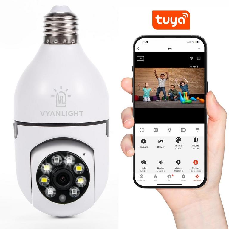 LIGHTBULB SECURITY CAM