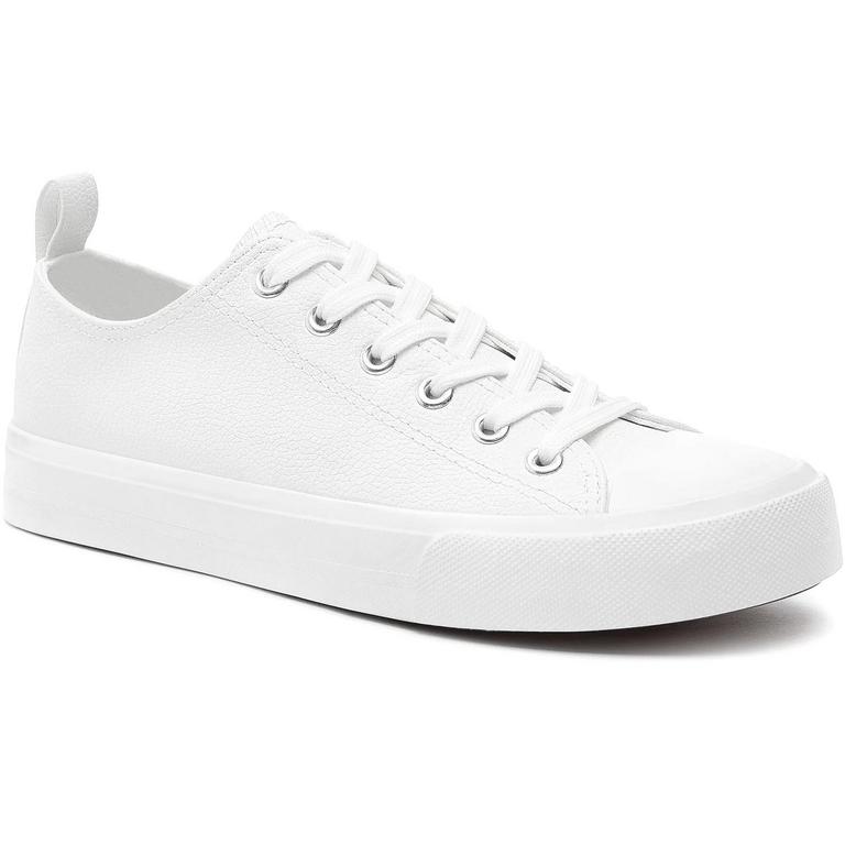 AOMAIS WOMENS 7 WHITE FLATS
