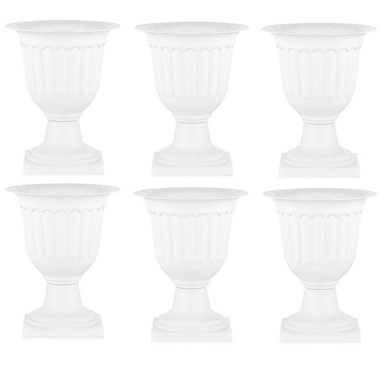 GLASSEAM URN PLANTERS 13.8IN 6PK