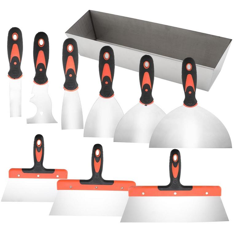 TVWVT 10PCS DRYWALL HAND TOOL SET 