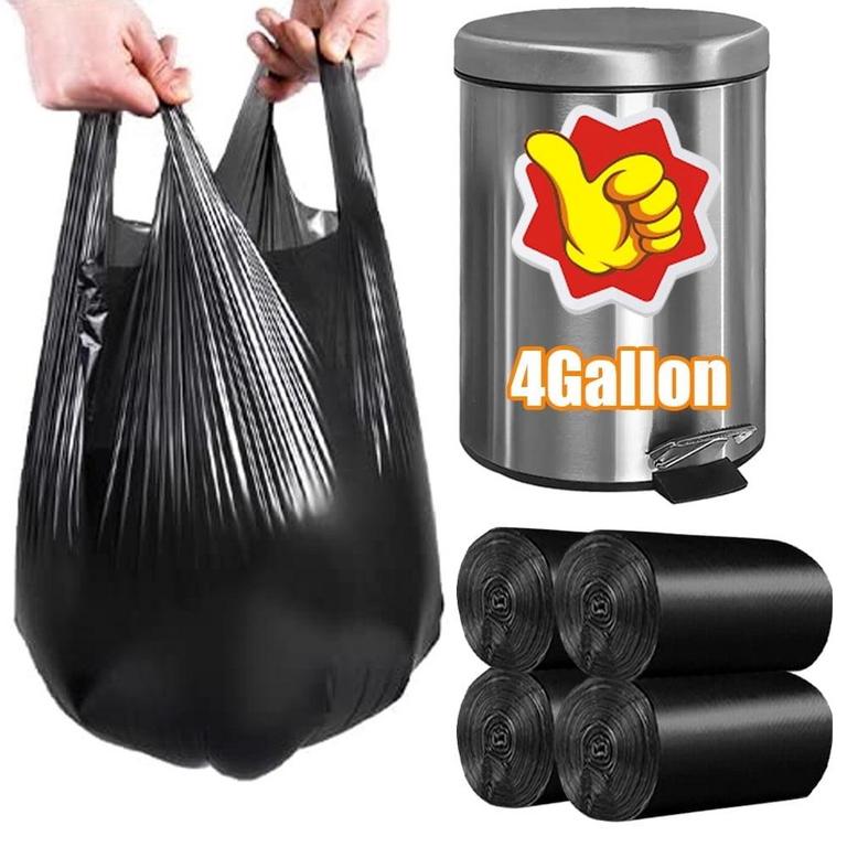 100PK 4-GAL GARBAGE BAGS