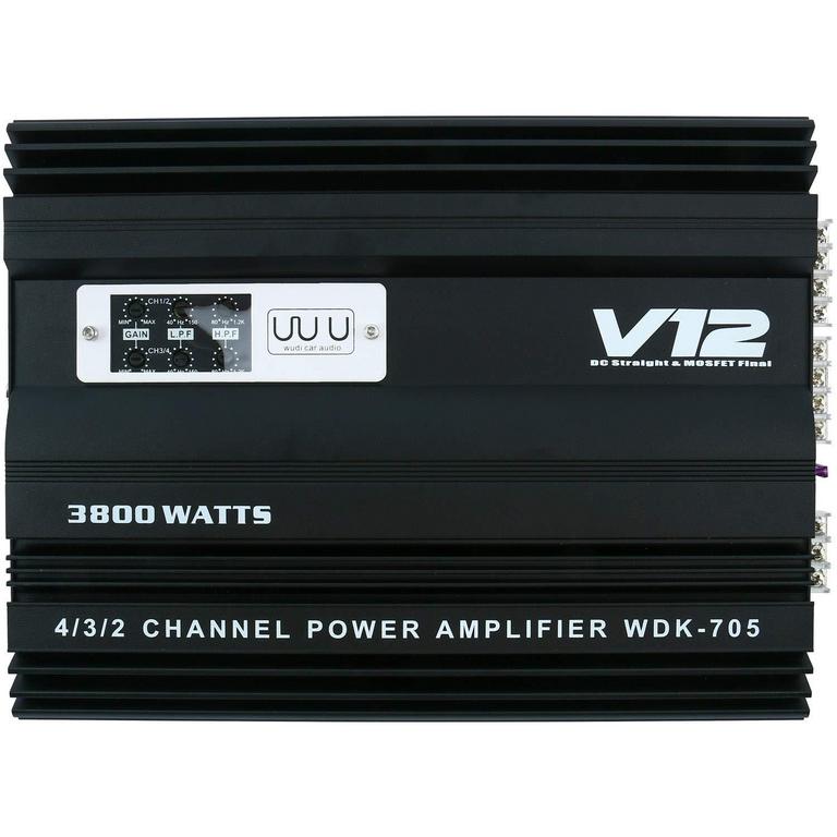 4-CHANNEL CAR AUDIO AMP