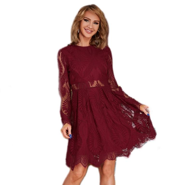 EILLY BAZAR LACE DRESS WOMENS SM