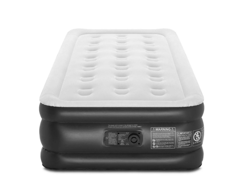 18" TWIN AIR MATTRESS WITH BUILT-IN PUMP