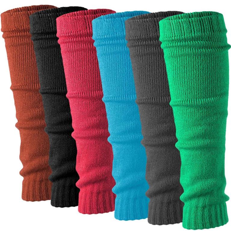 DEBRA WEITZNER LEG WARMERS 6 PAIRS O/S