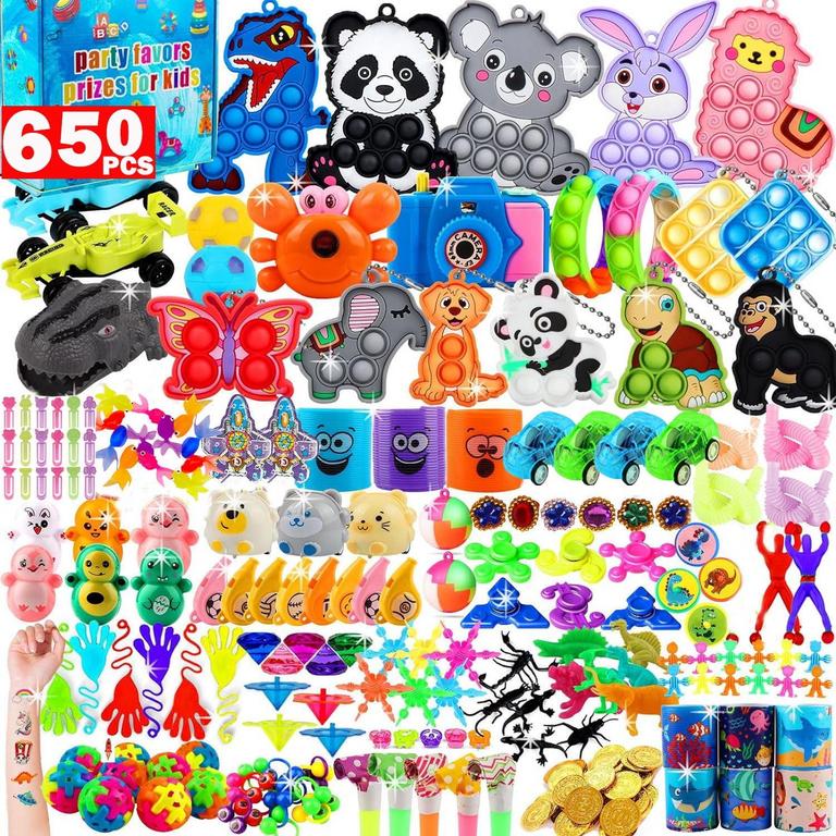 BEAUTYSUREUP 650PCS PARTY FAVOR TOYS